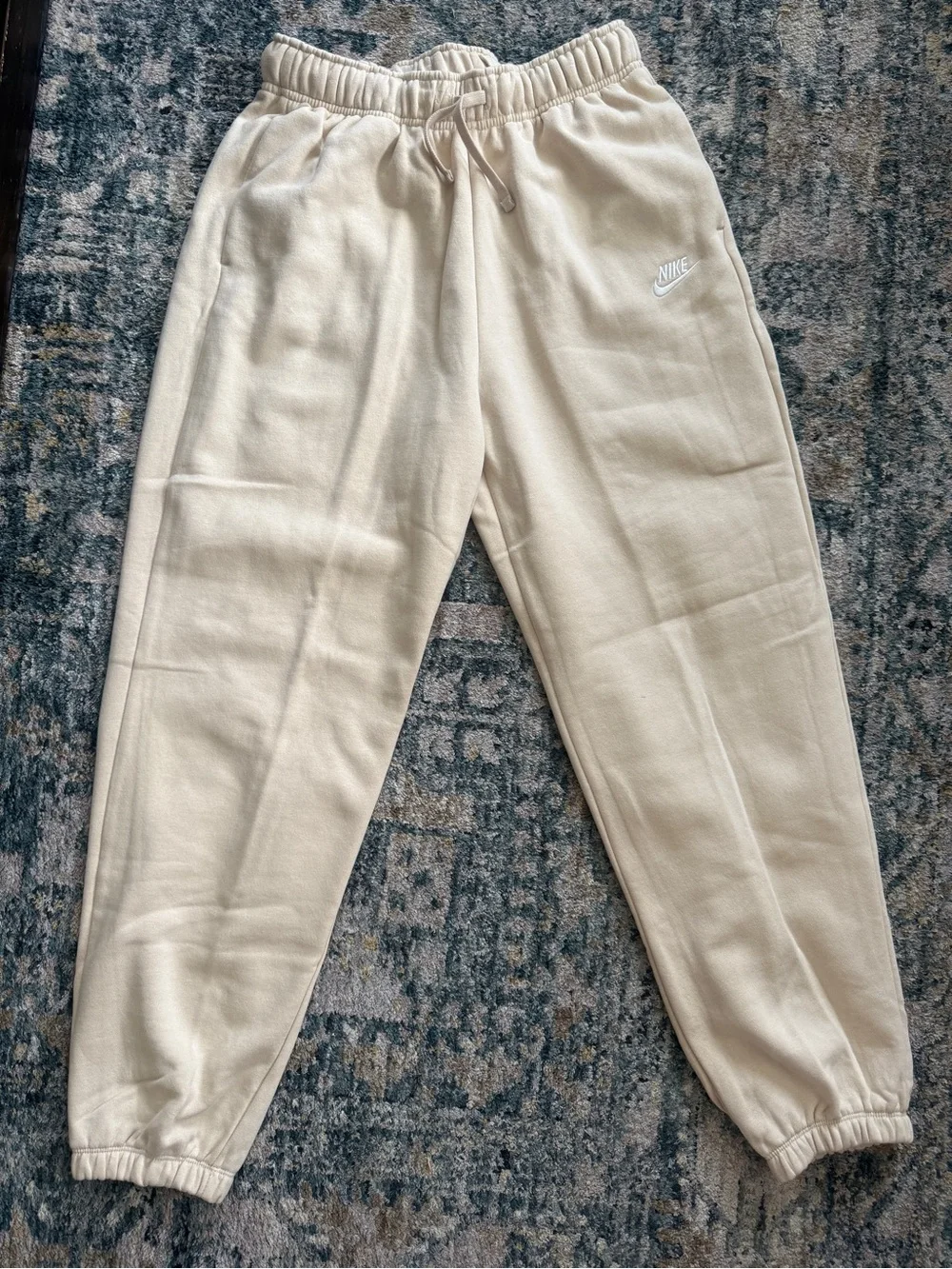 Nike women’s Cream Fleece Joggers
